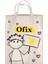 X-Plus Bez Torba Ofix Özel Baskılı 30 x 40 cm - Ekru 1