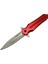 4223 Kırmızı Kamp Çakı 21cm- Yarı Otomatik Kemerlikli - Etc8907-4896 1