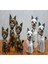 Ahşap 3'lü 50 cm Kedi Seti 3sutama-2 - ETC9262-2007 1
