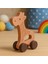 Ahşap Dinozor Tekerlekli Oyuncak – Montessori El Yapımı Doğal Eğitici Ahşap Oyuncak - 1-3 Yaş 2