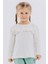 Kız Çocuk Uzun Kollu Tişört Güpürlü 1-4 Yaş, Ekru 3