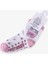 Kız Çocuk Soket Çorap Abs Li Kedili 1-2-5-6 Yaş, Gülkurusu 1