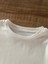 Baskılı Oversize Bisiklet Yaka T-Shirt - Beyaz 4