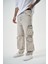 Erkek Washed Kargo Baggy Pantolon A.mavi 2
