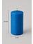 Respira Design Co 5*10 Mavi Silindir Mum 1