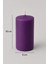 Respira Design Co 5*10 Mor Silindir Mum 1