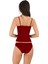 8690 Bordo Renk 2li Atlet Dantelli Takım 4