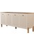 1740 Napoli 180 cm (Membran Mdf Kapaklı) Bohem Konsol Sepet - Beyaz 5