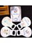 Mutlu Işler 5 Adet Isme Özel Baby Shower Açacak Magnet, Bebek Mevlit Hediyesi, Mevlüt Magnet Hediye 5