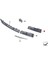 Çift Araba Tampon Dekoratif Şerit (Lh + Rh) Bmw 5 Serisi Için F10 F11 Sis Lambası Çerçeve Trim 51117331769 51117331770 (Yurt Dışından) 2