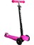 Işıklı Tekerlekli Scooter-Pembe 1
