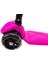 Işıklı Tekerlekli Scooter-Pembe 3