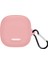 Anker Soundcore Liberty 4 Nc Kılıf Askılı Mat Silikon Pembe 1