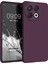 Matte Silicone Tecno Spark 30 Pro Kılıf Mor 1