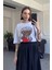 Ayıcık Baskılı Tshirt- Beyaz 1
