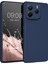 Matte Silicone Xiaomi Redmi Note 14 4g Kılıf Lacivert 1