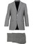 Gri Comfort Fit 6 Drop Takım Elbise 1