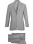 Gri Comfort Fit 6 Drop Takım Elbise 1
