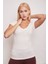 5612 Krem T-Shirt 4