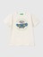 Erkek Çocuk Baskılı Tshirt 1-6 Yaş Ekru 2