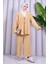 Bağcık Detaylı Pantolonlu Kimono Takım 1