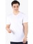 2021 V Yaka Basic Süprem Regular Fit T-Shirt 1