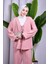 Bağcık Detaylı Pantolonlu Kimono Takım 4