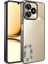 Realme Note 50 Kılıf Logo Yeri Açık Kamera Lens Önü Korumalı Renkli Kenarlı Şeffaf Silikon 1