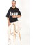 7145 Önü Long Yazılı Kapşonlu Oversize T-Shirt 1
