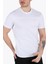 3753 Oxford Parçalı O Yaka T-Shirt 3