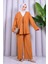 Bağcık Detaylı Pantolonlu Kimono Takım 1