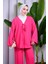 Bağcık Detaylı Pantolonlu Kimono Takım 1