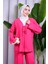 Bağcık Detaylı Pantolonlu Kimono Takım 3