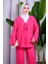 Bağcık Detaylı Pantolonlu Kimono Takım 4