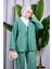 Bağcık Detaylı Pantolonlu Kimono Takım 5