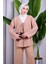 Bağcık Detaylı Pantolonlu Kimono Takım 5
