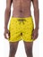 Su Itici Özellikli Dijital Baskılı Erkek Plaj Deniz Şort Mayo - 0204-SARI 1