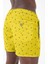 Su Itici Özellikli Dijital Baskılı Erkek Plaj Deniz Şort Mayo - 0204-SARI 3