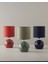 Cubic Seramik Abajur 16X16X30 cm Kırmızı 3