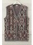 Kilim Desenli Düğmeli Cepli Anne Yelek 1