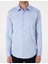 Erkek Koyu Mavi Regular Fit Uzun Kollu Basic Gömlek 50302972-VR032 6