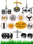 German 10 İN 1 Gtx Series Sırt Tipi Tırpan Benzinli Motorlu Çim Ot Çalı Biçme Makinesi Full Aparatlı 3