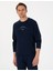 Erkek Lacivert Regular Fit Sweatshirt 50290611-VR033 1