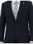 Erkek Lacivert Ex. Slim Fit Yün Takım Elbise 50285269-VR033 6