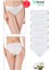 Özkan 23924 6'lı Paket Kadın Pamuklu Modal Esnek Yumuşak Slip Külot 1