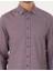 Erkek Mor Slim Fit Uzun Kollu Gömlek 50292282-VR038 6