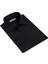 Siyah Slim Fit Uzun Kol Gömlek 2