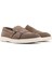 Erkek Bej Çift Tokalı Süet Deri Casual Loafer 25SFD750410 3