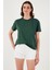 Pamuklu Oversize Fit Bisiklet Yaka T Shirt Bayan T Shirt 5866097 1