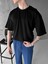 Oversize Basic T-Shirt Siyah 1